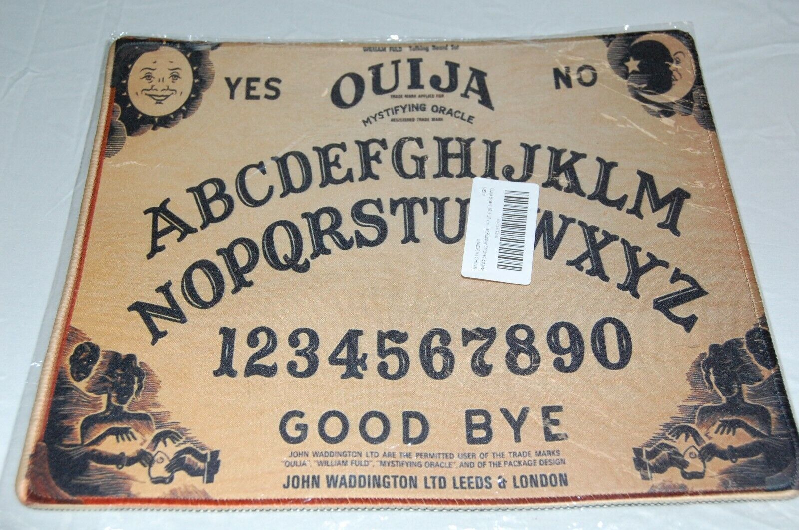 OUIJA BOARD LARGE MOUSE PAD GOODBYE... - NEW IN PACKAGE 