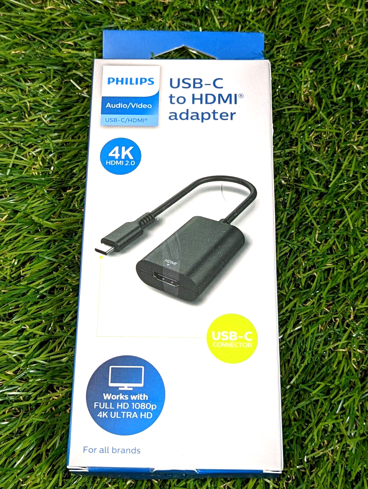 **NEW** Philips Audio Video USB-C to 4K HDMI 2.0 Connector Adapter