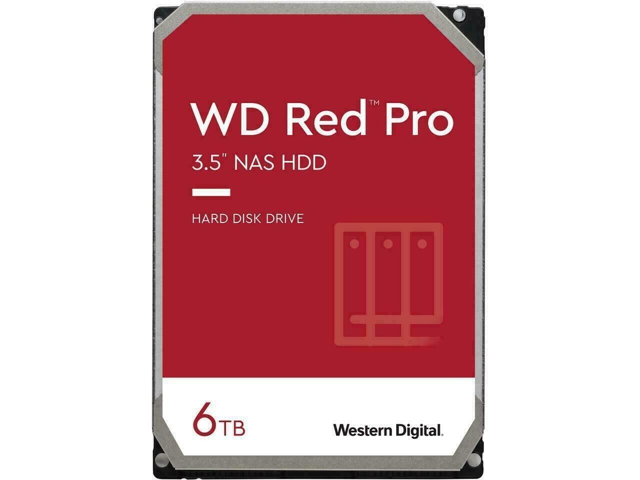 *Near Mint* Western Digital WD Red Pro NAS HDD WD6003FFBX 6TB w/ 256MB Cache