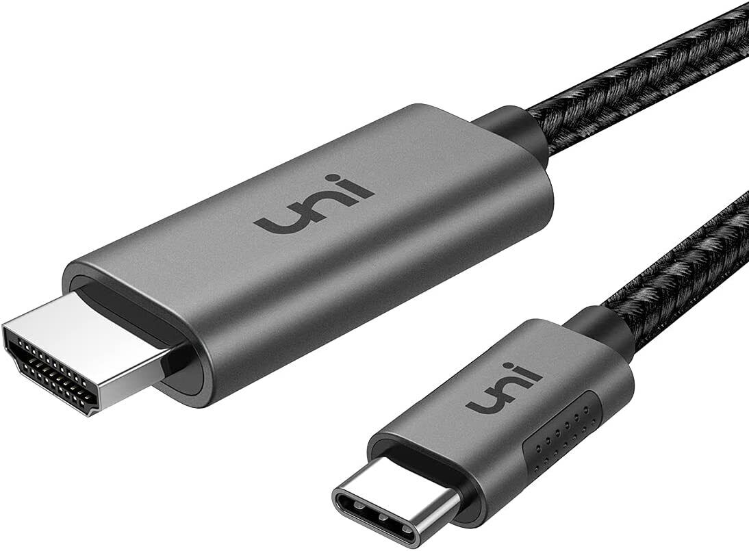 USB C to HDMI Cable [4K@60Hz High Refresh Rate] for Home Office, uni 
