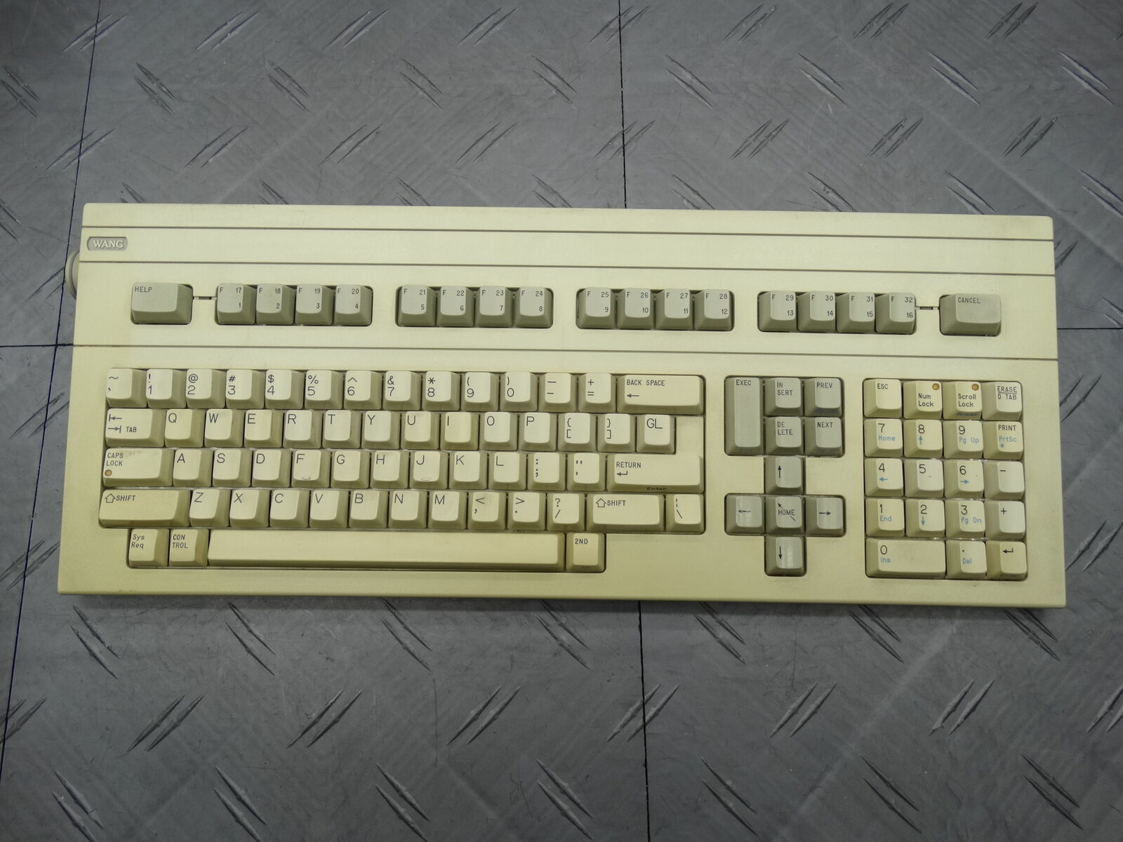 Wang Mechanical Keyboard + Vintage Switches Excellent Condition
