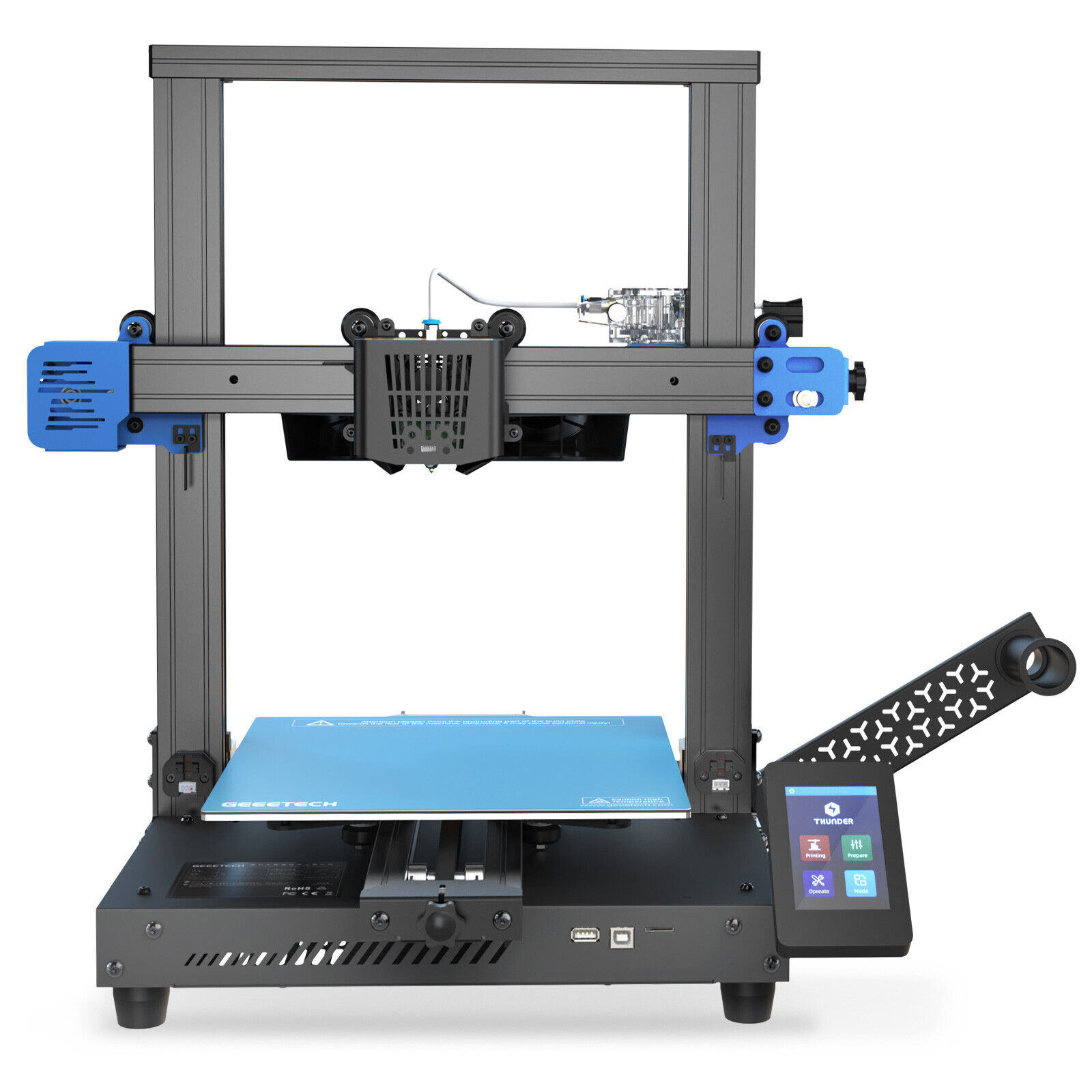 Geeetech 3D Printer Thunder High Speed Up to 300mm/S Fast Printing 250*250*260mm