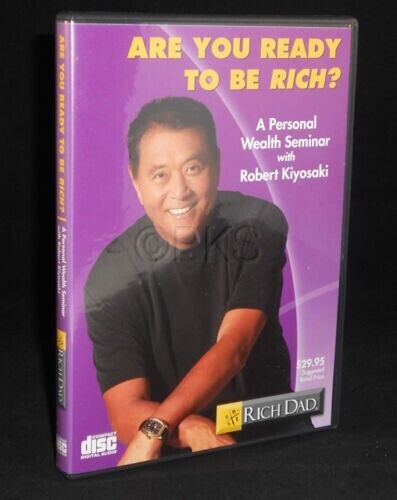 Rare Rich Dad CD Are You Ready to Be Rich ? Robert Kiyosaki