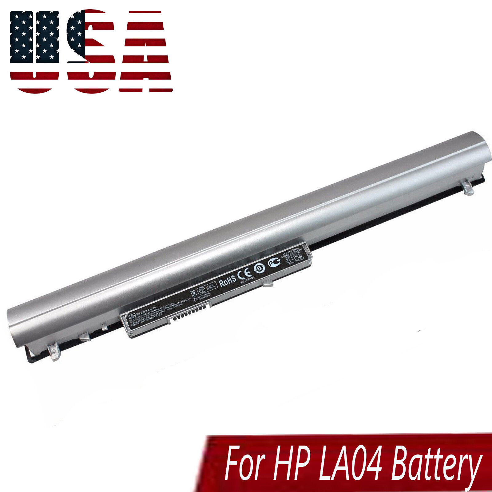 2018 New LA04 Battery for HP PAVILION 14 15 728460-001 15-010WM 15-n067ca USA