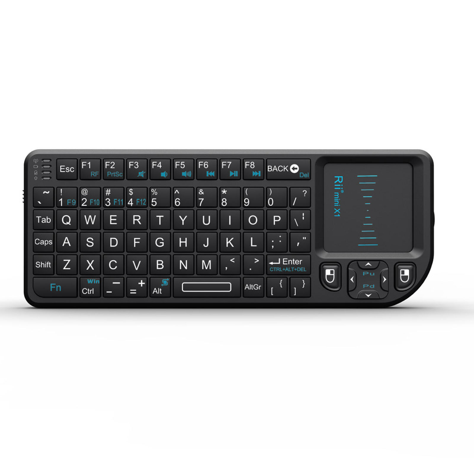 Rii Mini X1 RF Mini Wireless Keyboard Touchpad for PC Smart TV Android TV Box
