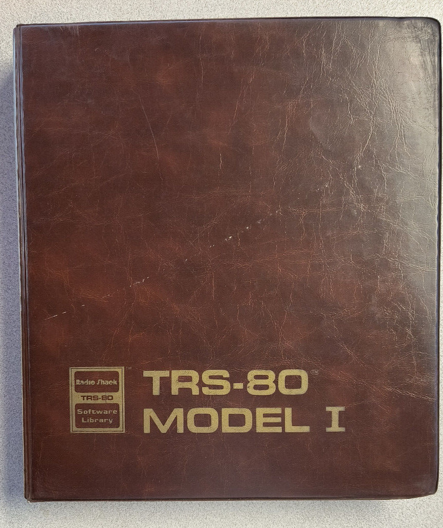 RARE NEW Vintage 1981 Original Radio Shack TRS-80 Visicalc Software & Manual