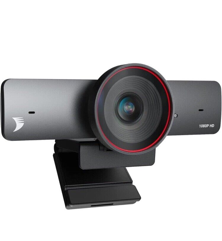 1080P Full HD Business Webcam with Microphone,Streaming Computer