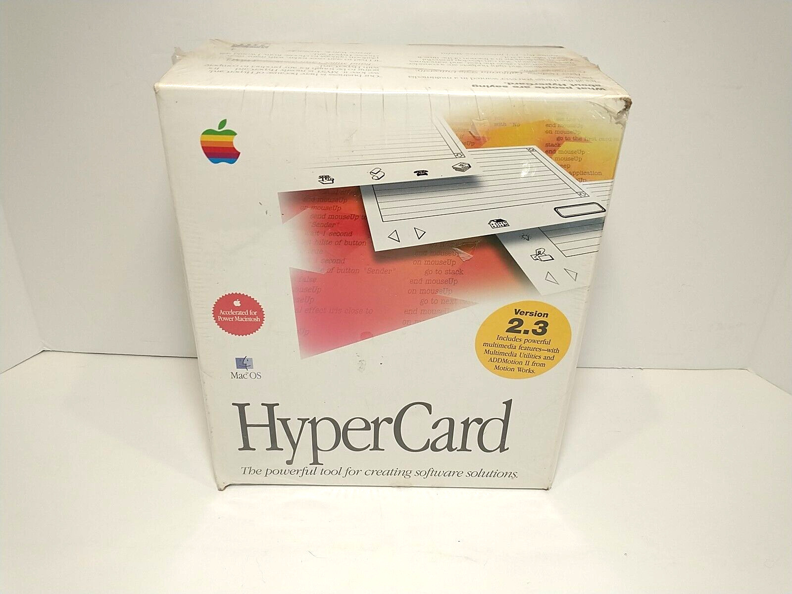Vintage Apple Software HyperCard Developer Version 2.3 Evaluation Sealed   b23