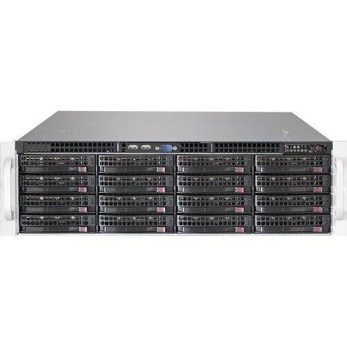 Supermicro SSG-6038R-E1CR16L 3U 16-Bay Barebones Storage Server NEW, IN STOCK