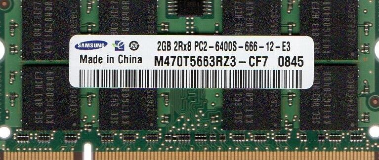2GB ASUS EEE PC 701SC/701DX/701SD/702/901/S101/S101H/T91/T91MT/ DDR2 Memory