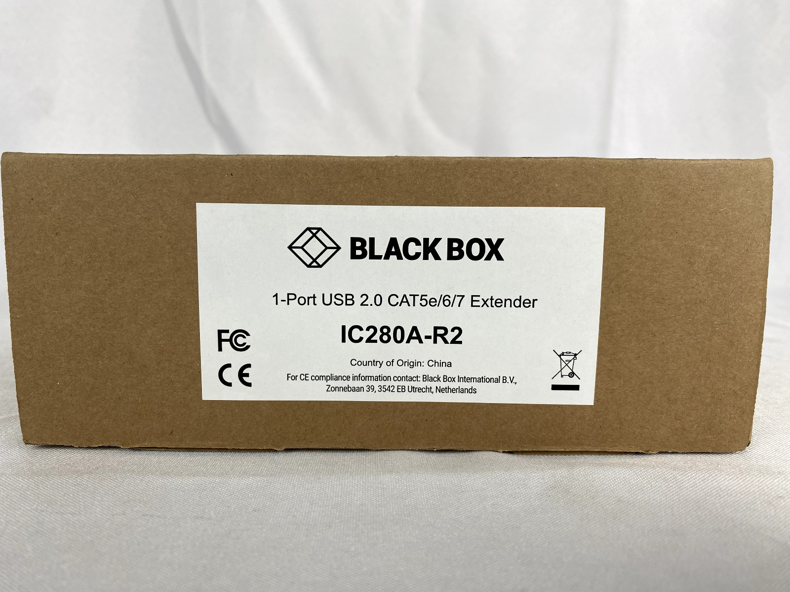 NEW Black Box IC280A-R2 USB 2.0 Extender CAT5 1-Port