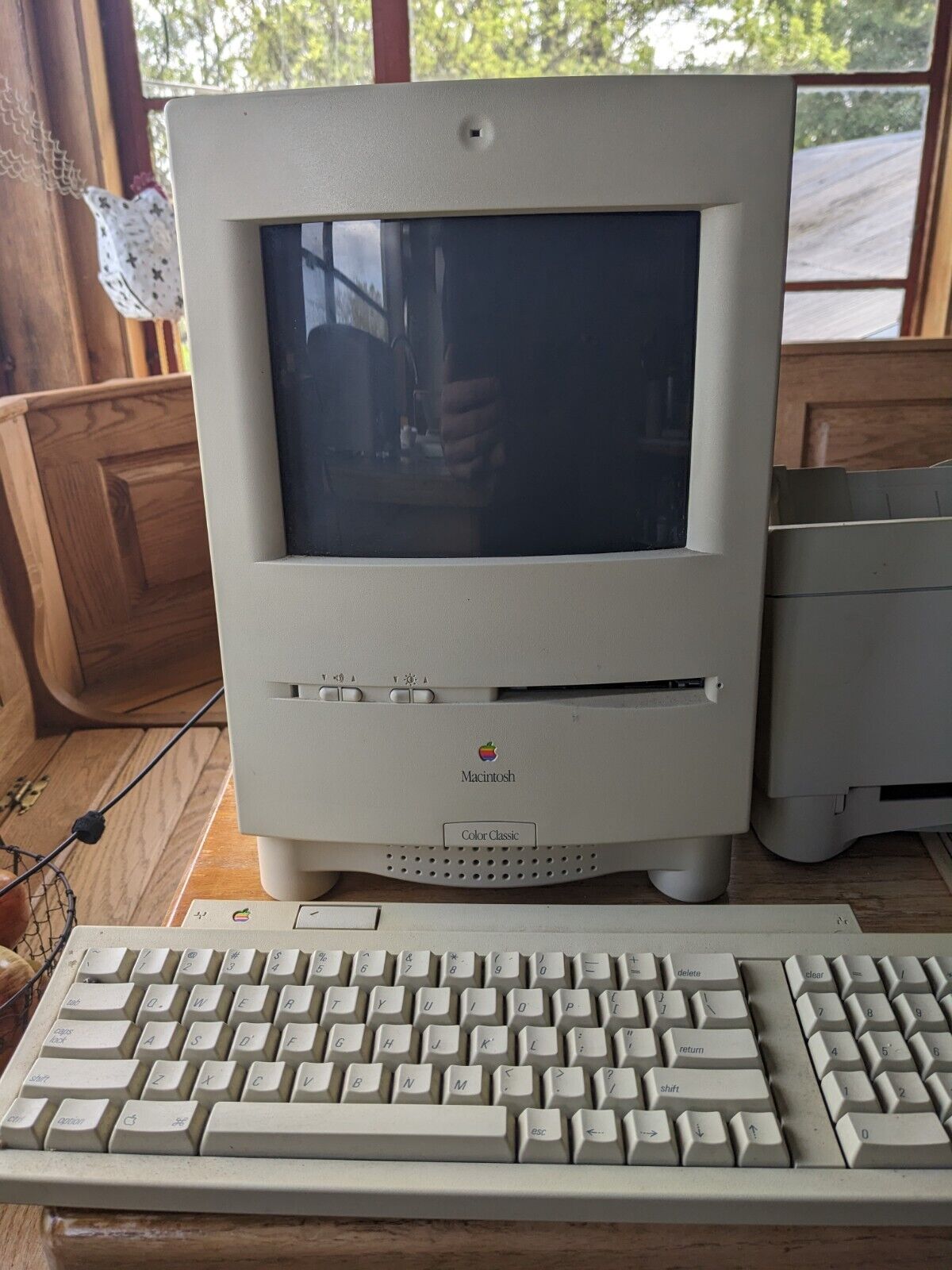 Vintage Apple Macintosh Color Classic bundle & software & Stylewriter II printer