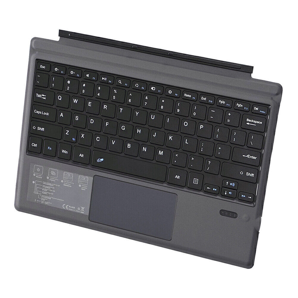 7 Color Microfiber Bottom With Touch Wireless Keyboard For Microsoft Surface Pro