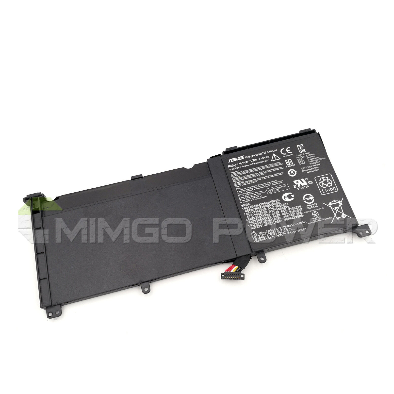 New Genuine C41N1416 60Wh Battery for Asus ZenBook G501 G601J N501 N501L UX501LW