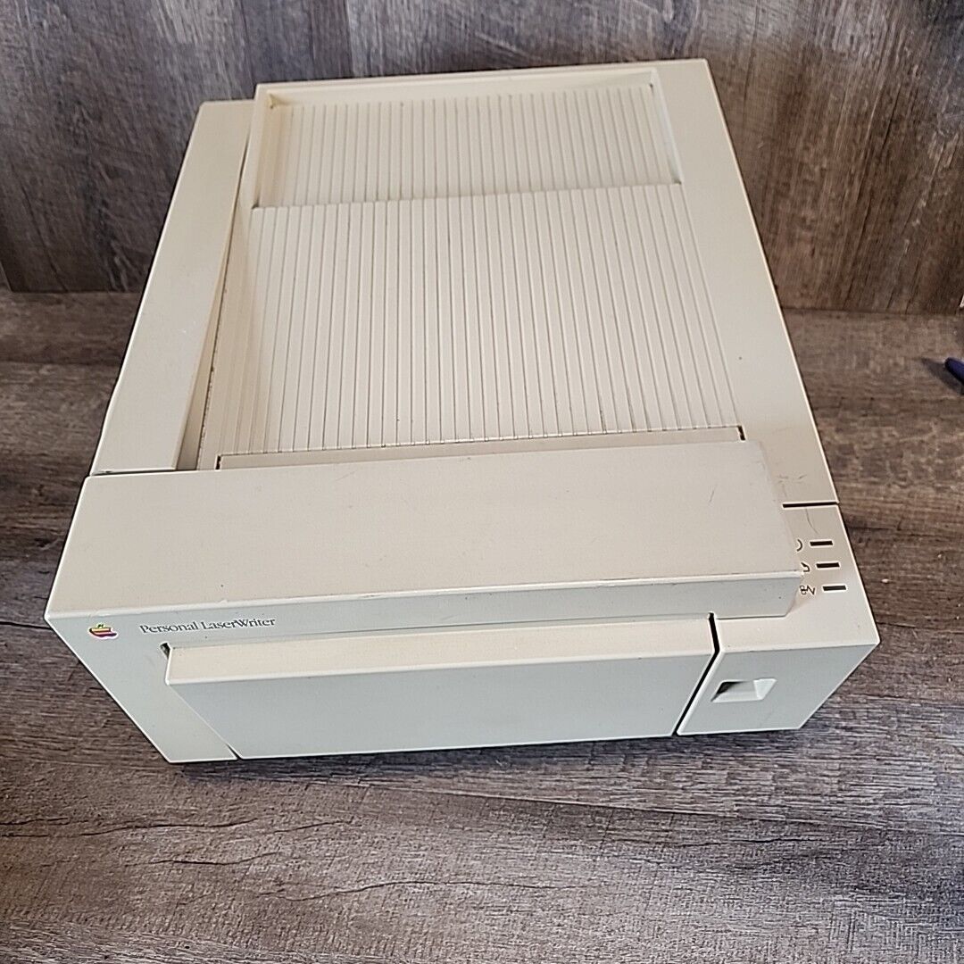 Apple Personal LaserWriter 300 Printer M2000  1990 Vintage Rare Parts for Repair