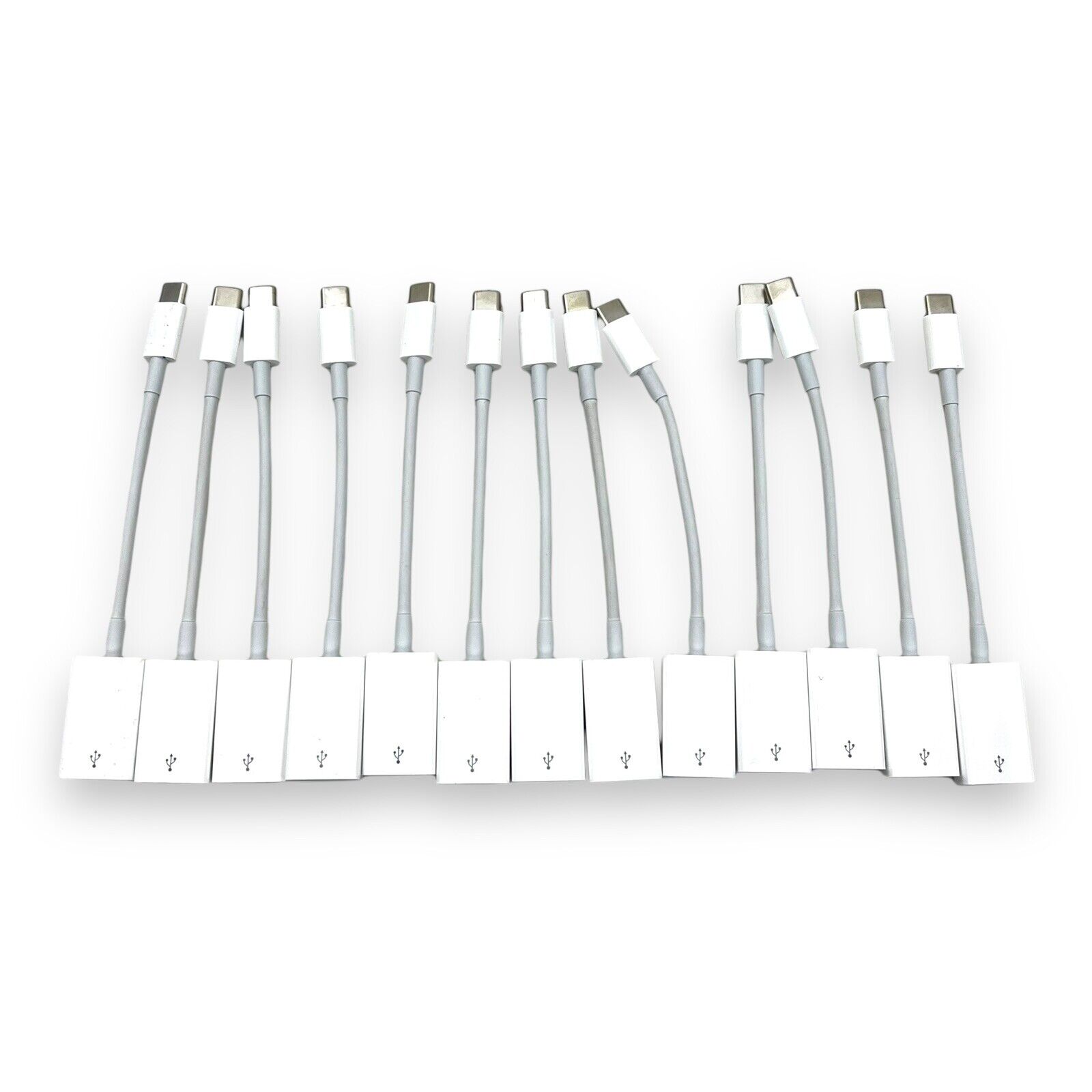 Lot of 13 Genuine Apple MJ1M2AM/A USB-C to USB Adapter