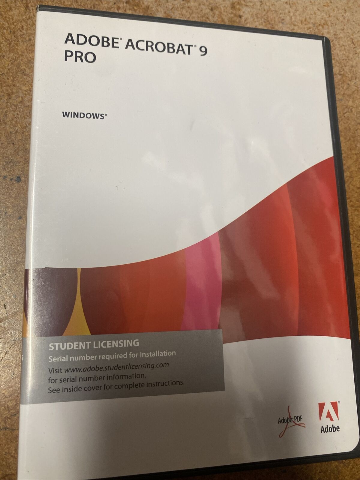 Adobe Acrobat 9 Professional for Windows with Serial Number