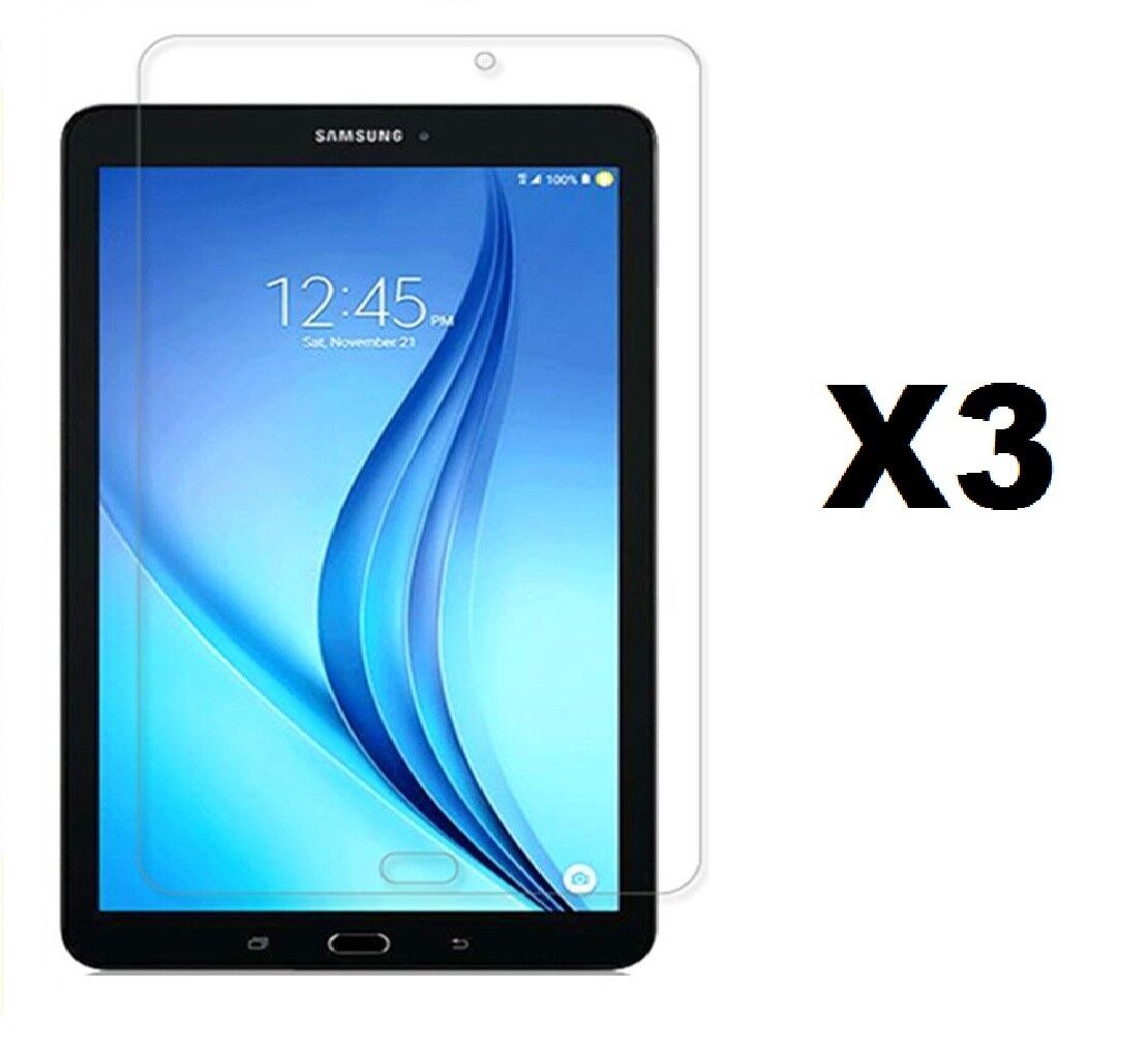 3 PC PROTECTIVE CLEAR SCREEN PROTECTOR FOR SAMSUNG GALAXY TAB E 9.6