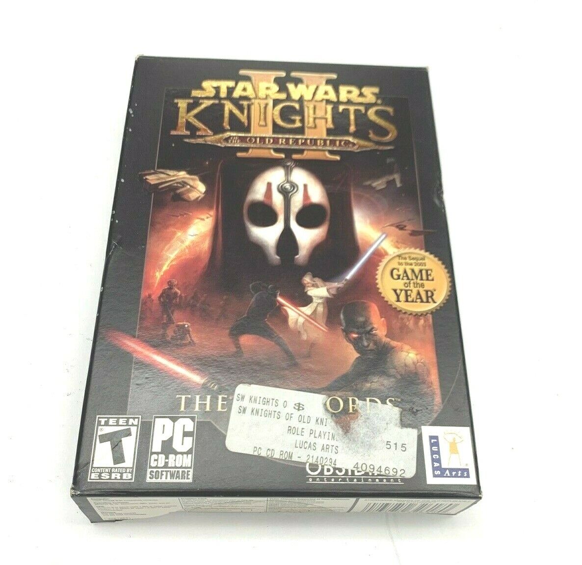 STAR WARS KNIGHTS OF THE OLD REPUBLIC, PC CD-ROM MISSING DISK 1