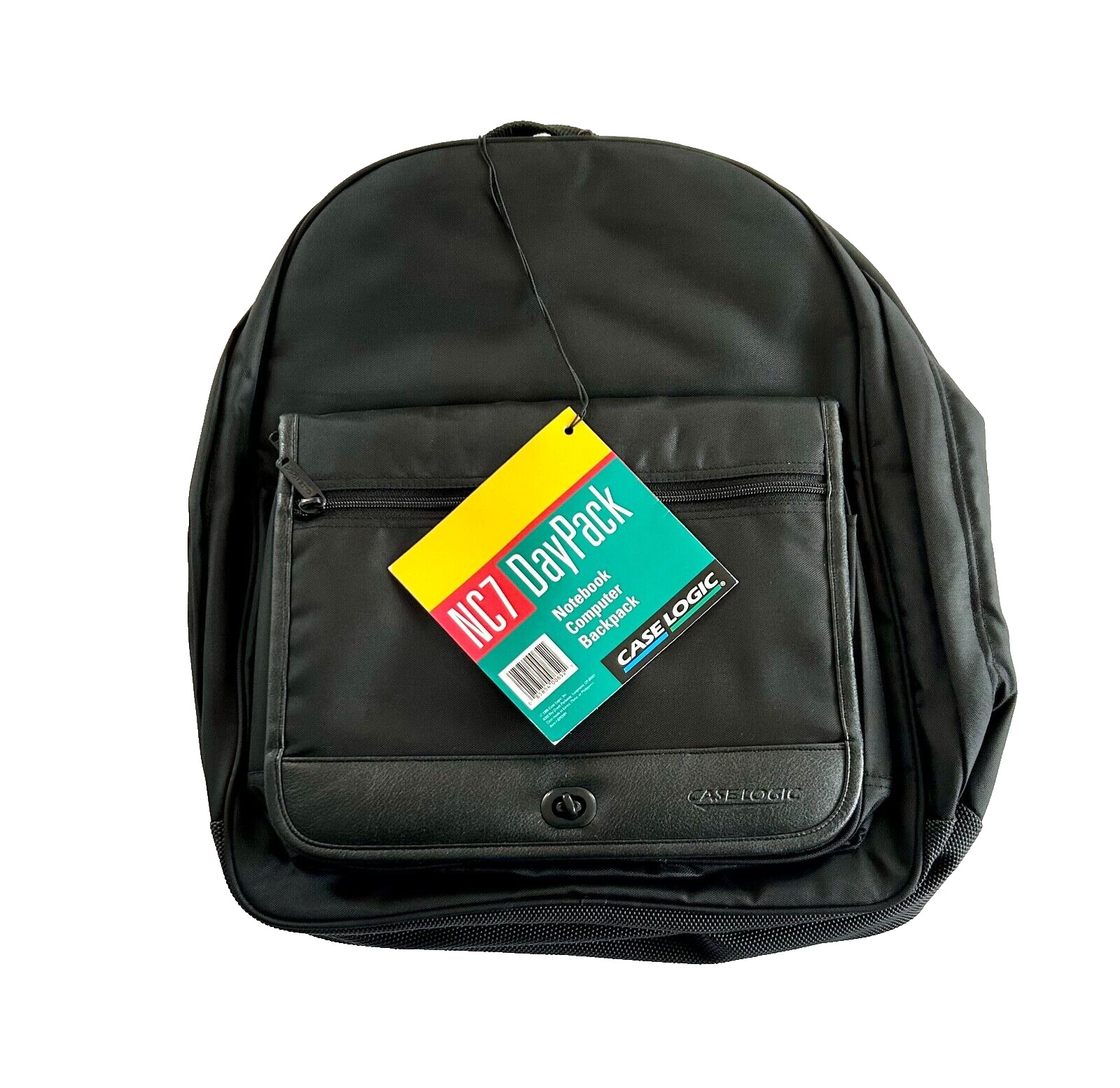 Case Logic Vintage '96 NC7 DayPack Notebook Computer Backpack Black New with Tag
