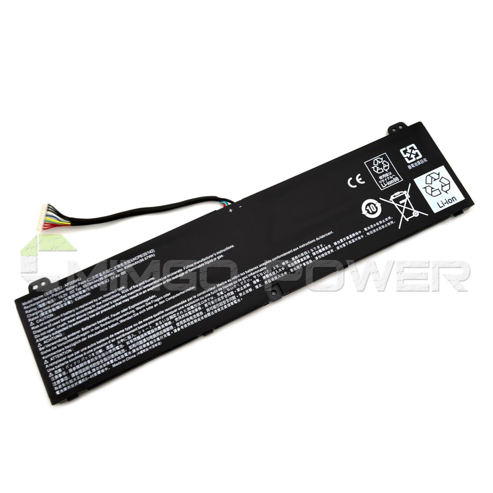 New Genuine AP20BHU Battery for Acer ConceptD 5 CN516 Predator Trion 500 PT516