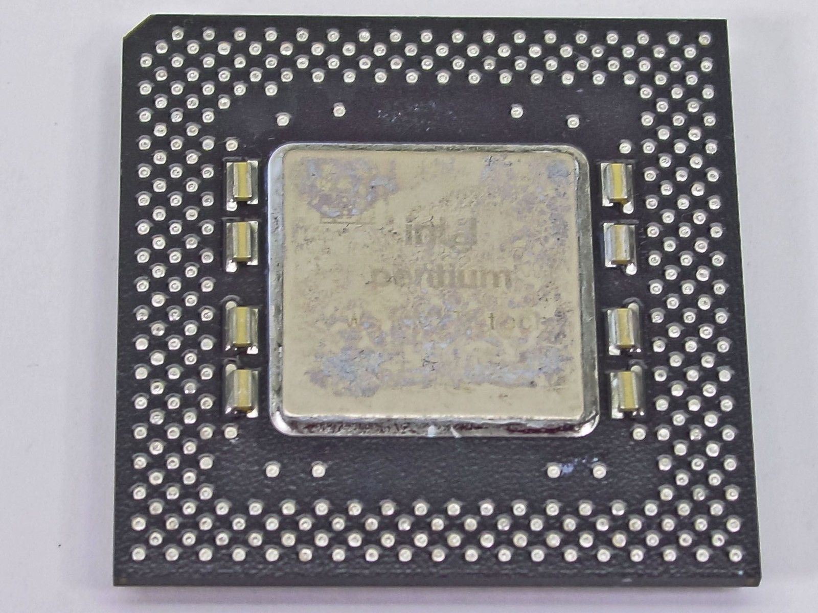 Intel SL27H P1 166Mhz MMX CPU Socket 7 FV80503166 - Pentium I Processor