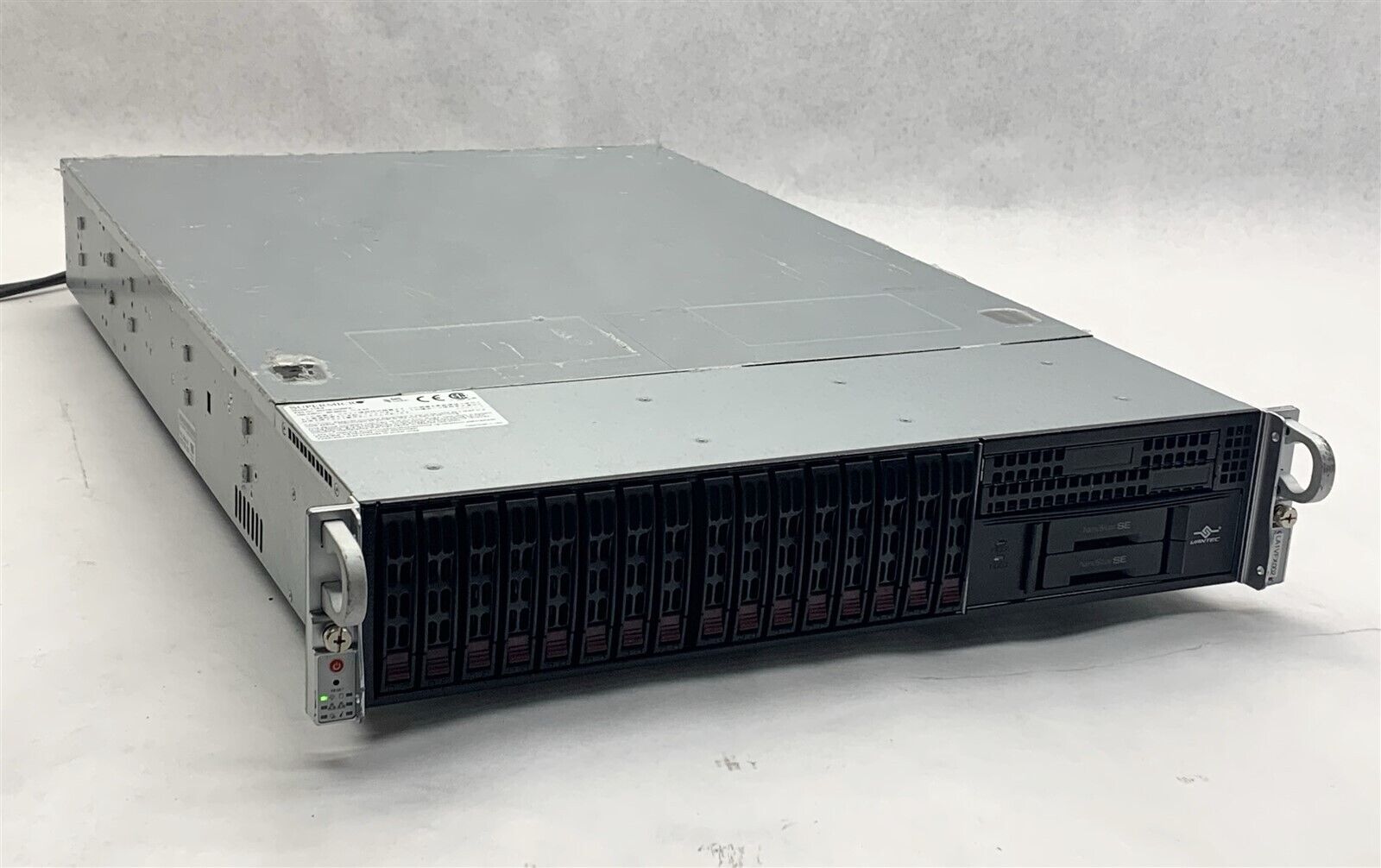 SuperMicro 2027R-N3RF4+ Server X9DRW-3LN4F+ 2*E5-2650 V2 2.60GHz CPU 128GB RAM