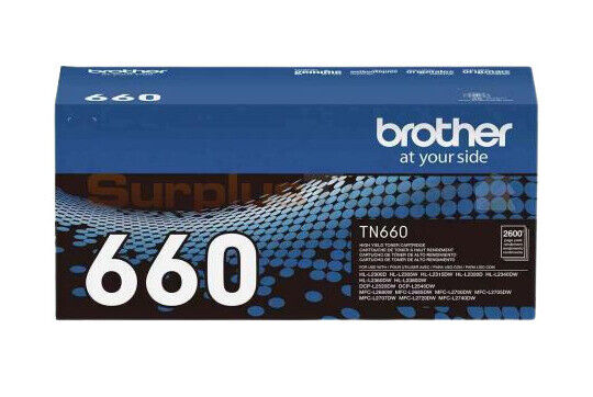 Brother TN660 High Yield Toner Cartridge