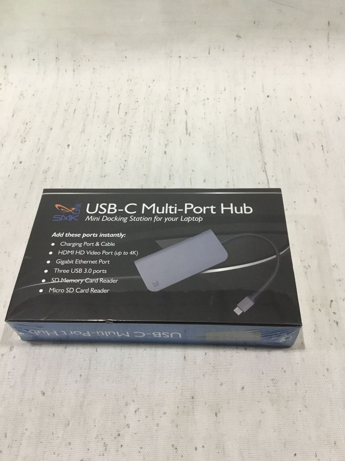 SMK Link USB-C Multi-Port Hub Mini Docking Station VP6920 - New / Sealed