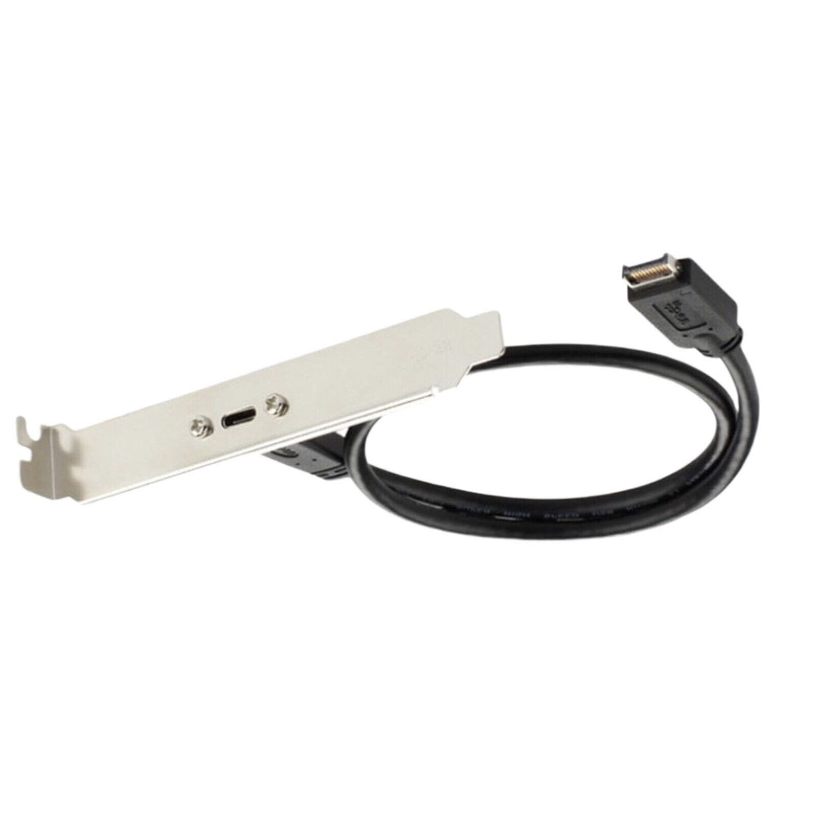 P&P USB 3.1 Type E PCI-E to Type C Female Gen 2 Extension Cable With Bracket B