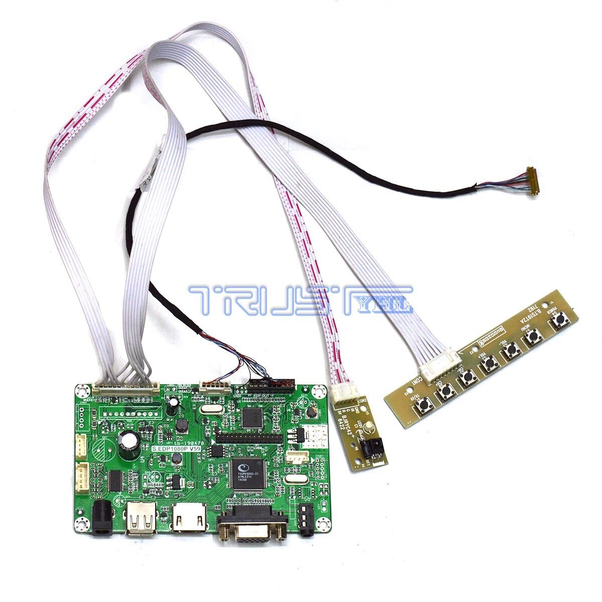 Embedded DisplayPort LCD Driver Controller Board Cable Kit For HDMI to eDP Panel