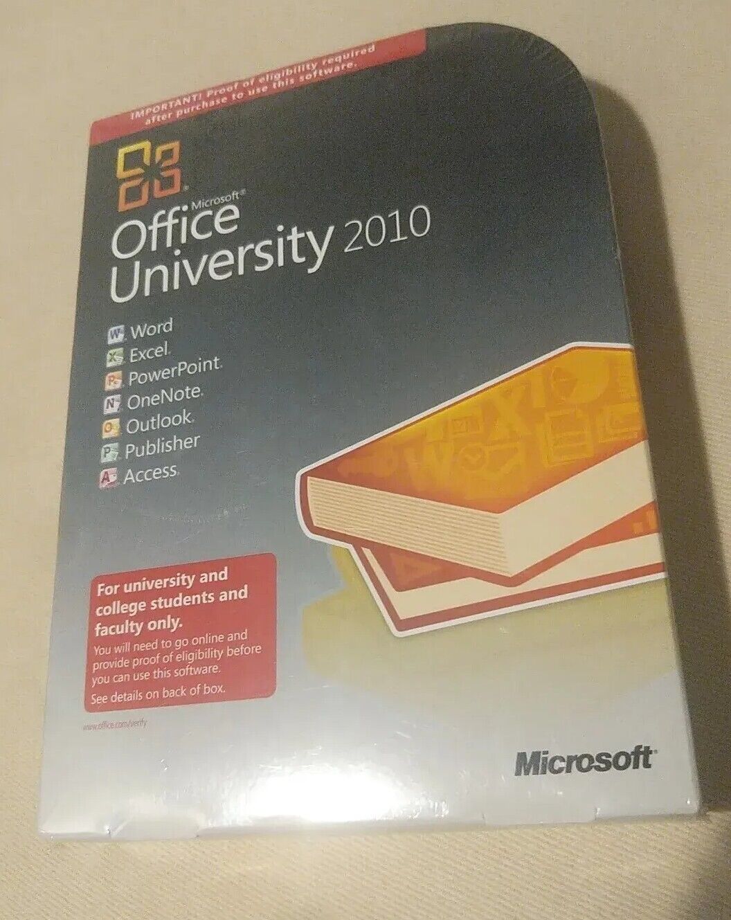 Microsoft Office University 2010. Sealed