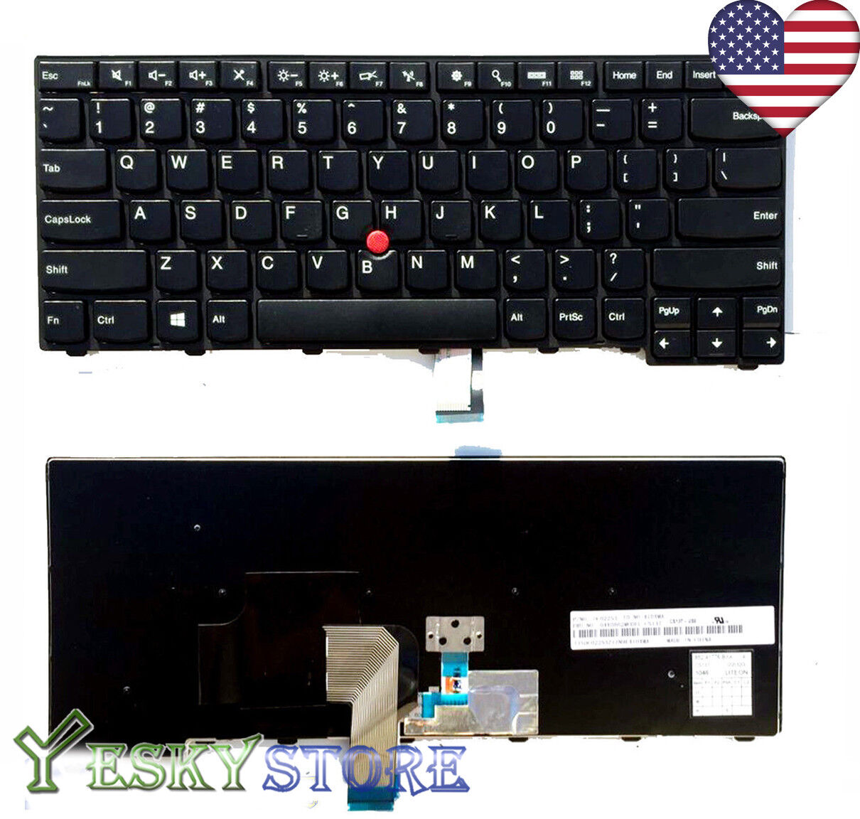 New for IBM Thinkpad T440 T440P T440s T431 E431 US Keyboard without backlight