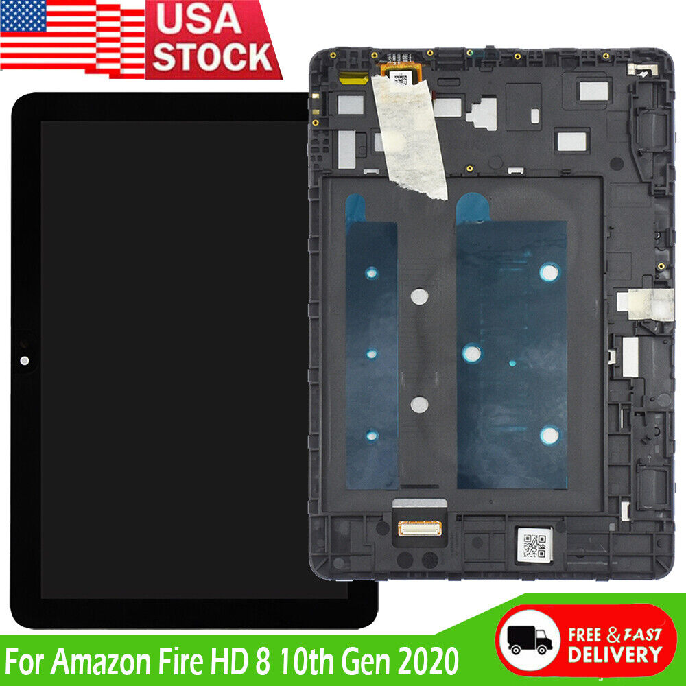For Amazon Kindle Fire HD8 10th Gen 2020 K72LL4 LCD Display Screen Replacement