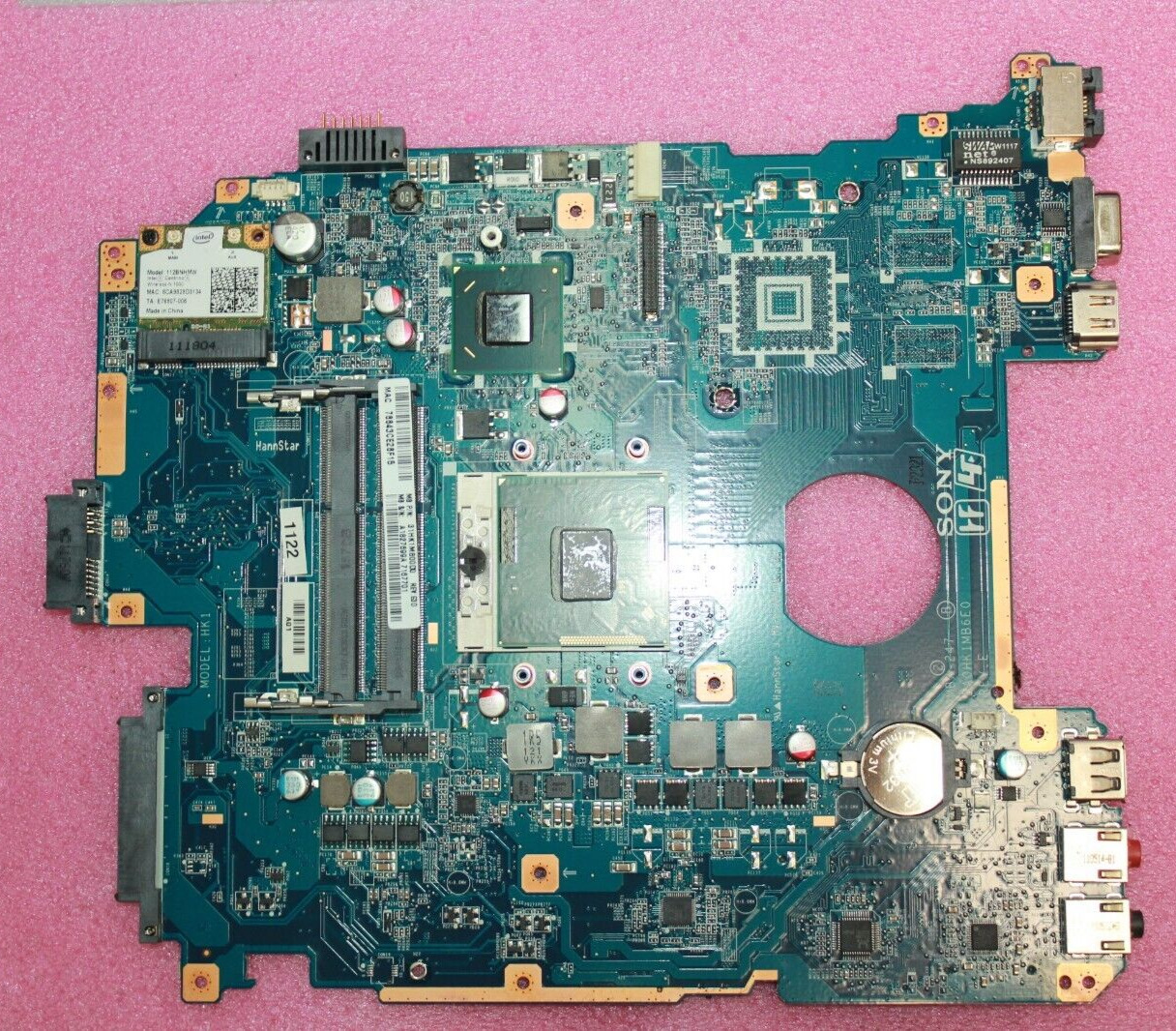 Sony Vaio VPC-EH Motherboard with Intel i3-2310M CPU SR04R A1827699A