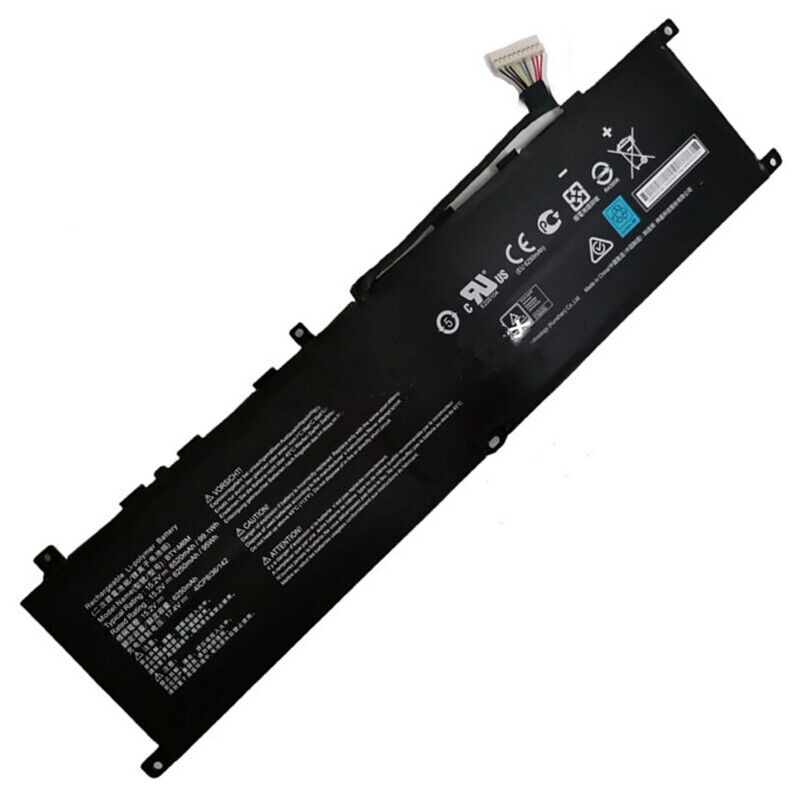 Genuine BTY-M6M Battery For MSI Creator 15 A10SDT A10SET A10SEV A10SFT A10SGS