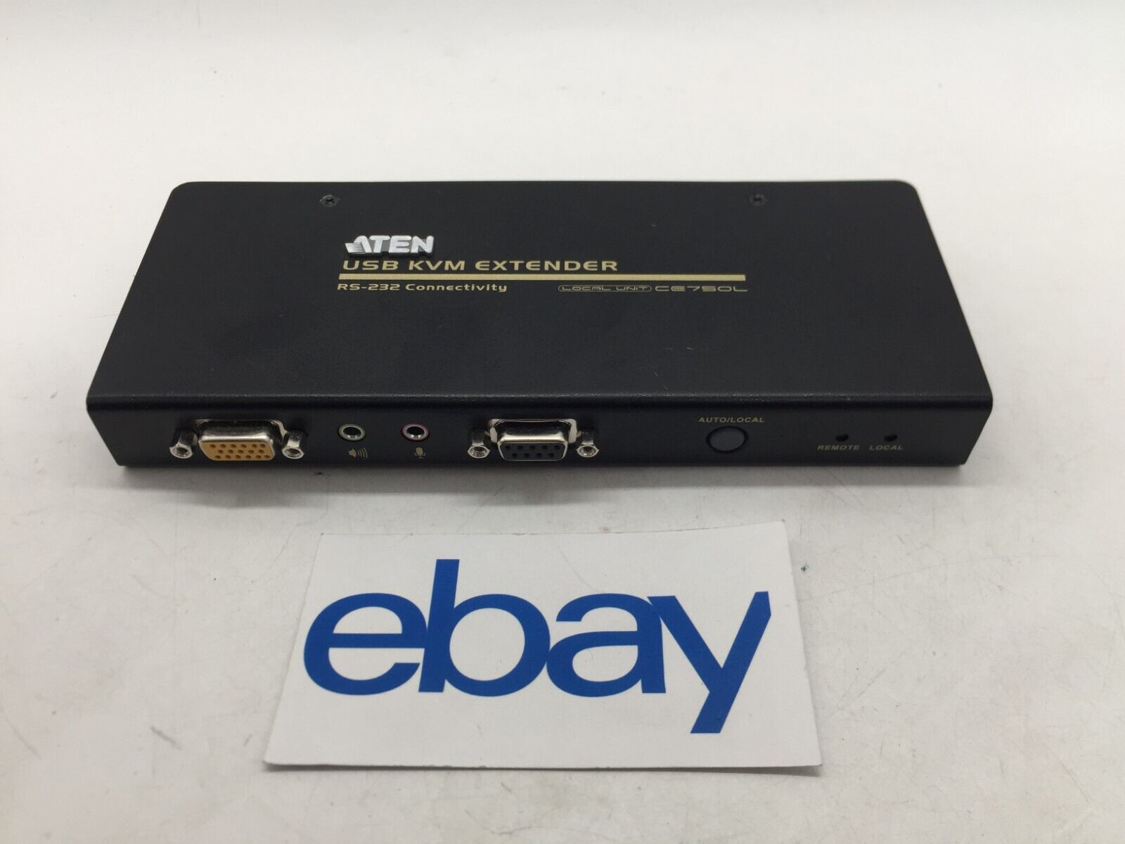 Aten KVM USB Extender RS-232 Connectivity Local Unit UNIT ONLY FREE S/H