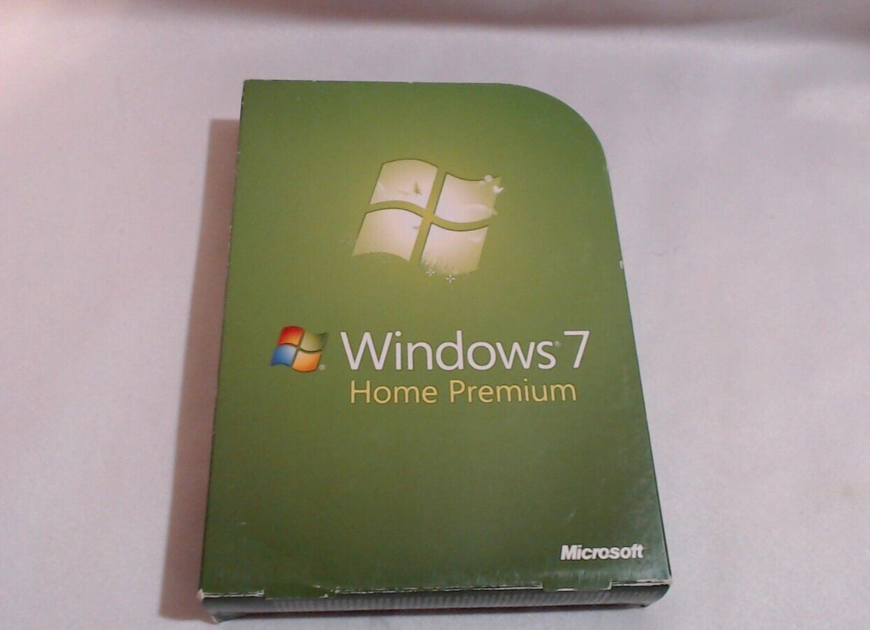 Microsoft Windows 7 Home Premium Full Version 32 / 64 Bit DVD $22.50 OBO