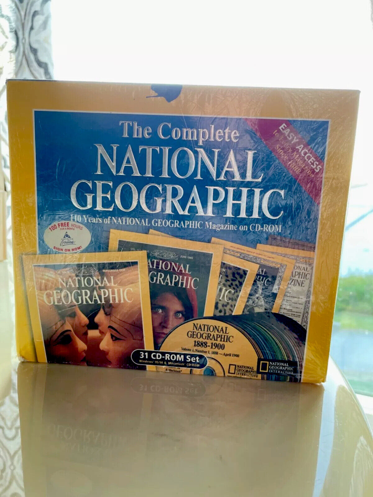 Complete National Geographic Collector\'s Edition:109 Years Magazine 31 CD Set