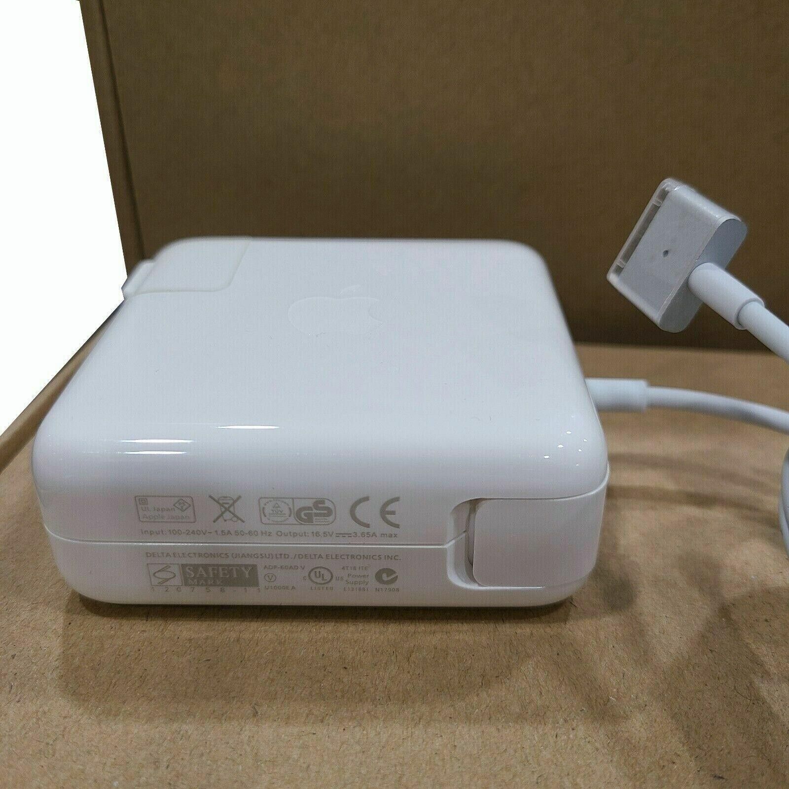 OEM 60W Magsafe 2 T Tip AC Power Adapter Charger For Macbook Pro 13