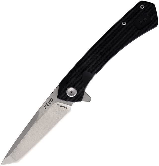 New Revo Warden 2 Linerlock Tanto A/O Folding Poket Knife WARTANTOBLK