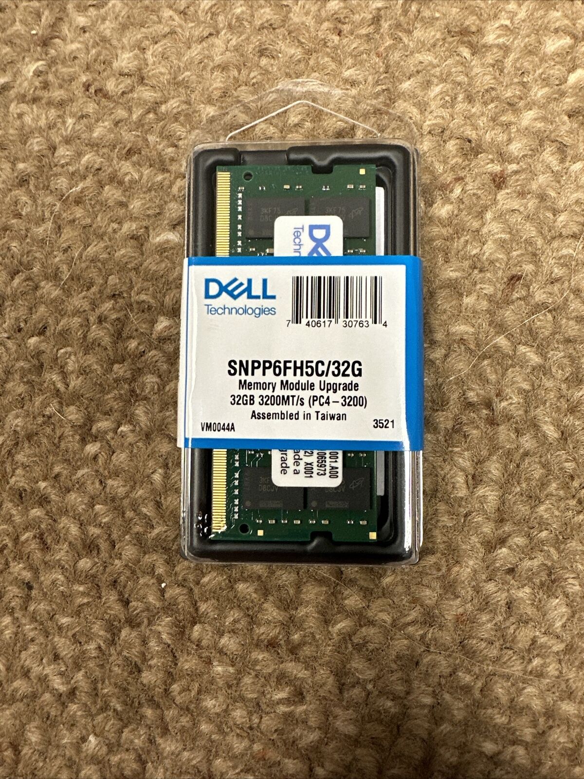Dell SNPP6FH5C 32GB (1x32GB) 260-pin SO-DIMM 3200MHz DDR4 RAM Module New sealed