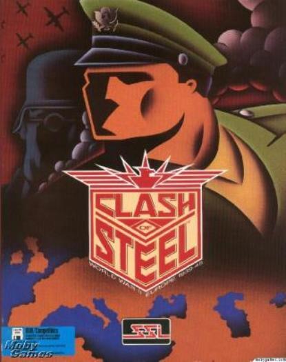 Clash of Steel PC CD command axis allies European Theater WWII war strategy game