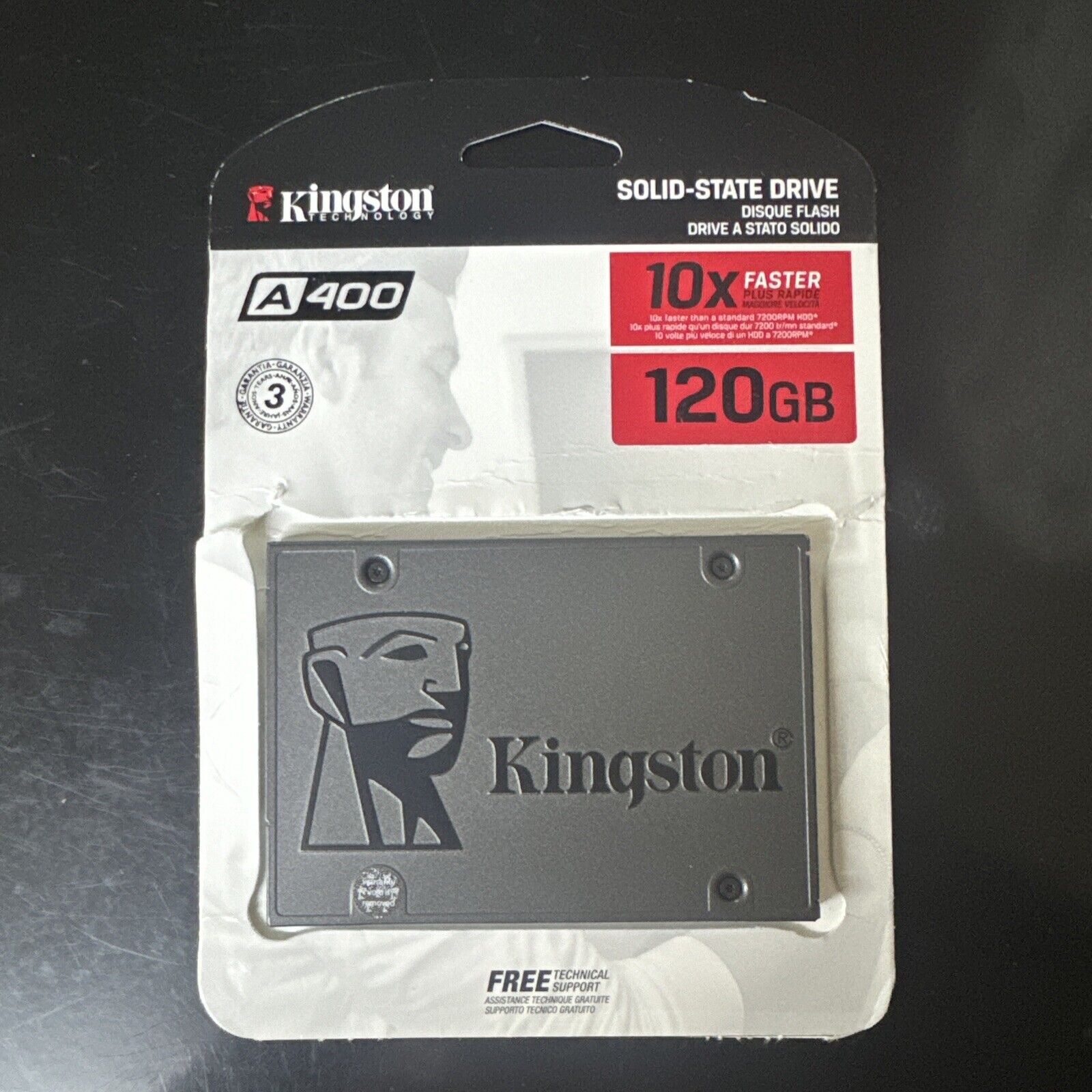Kingston SSD 120GB SATA III 2.5” Internal Solid State Drive Notebook Desktop