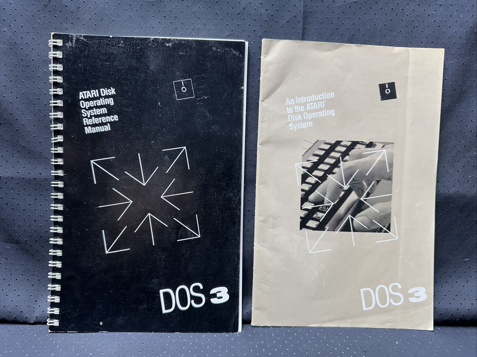 ATARI Disk Operating System 3 Reference Manual DOS 3 Spiral Bound Vintage 1983