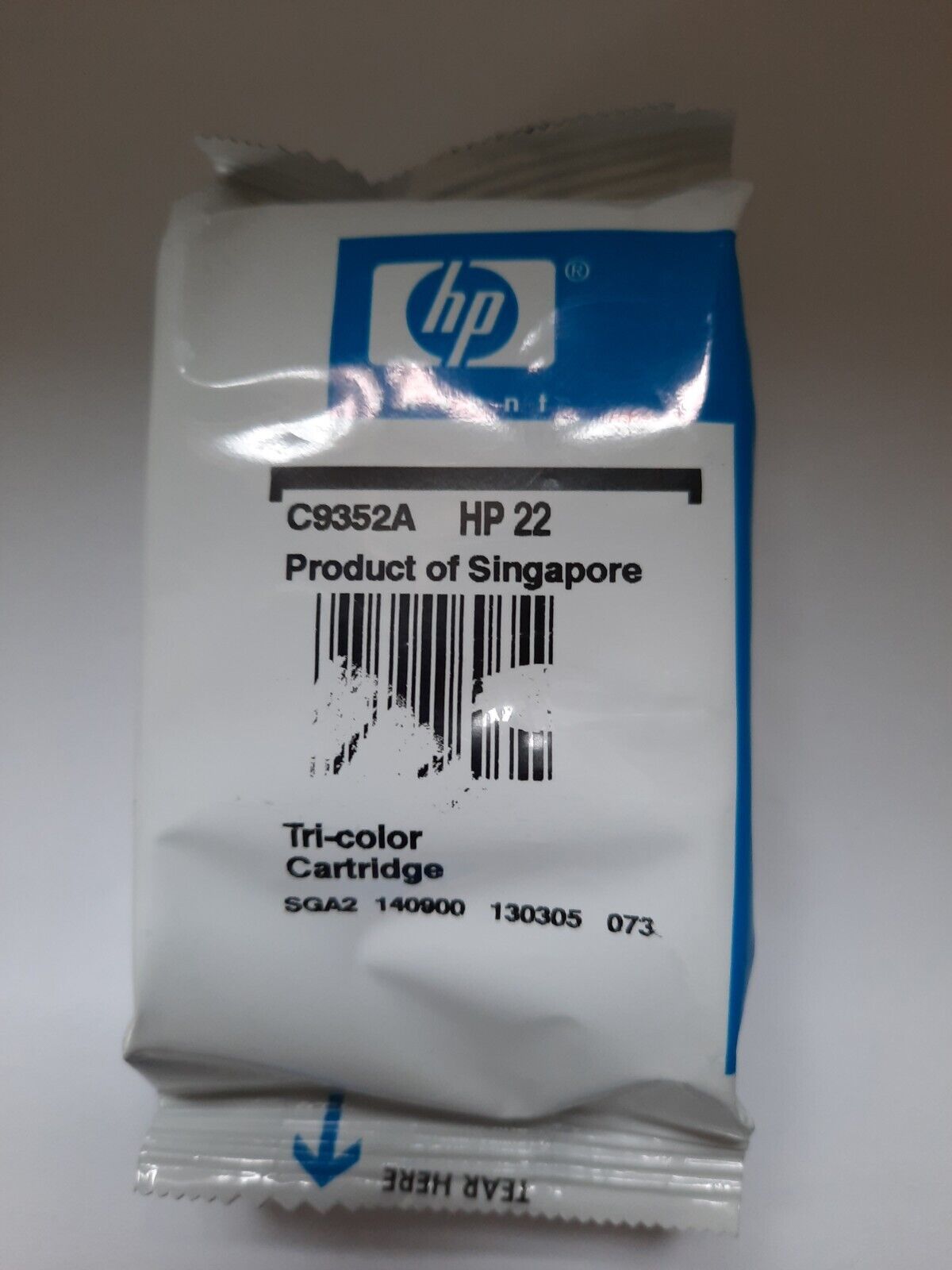 hp Invent Printer Ink Tri-color Cartridge #C9352A HP 22 New In Package 