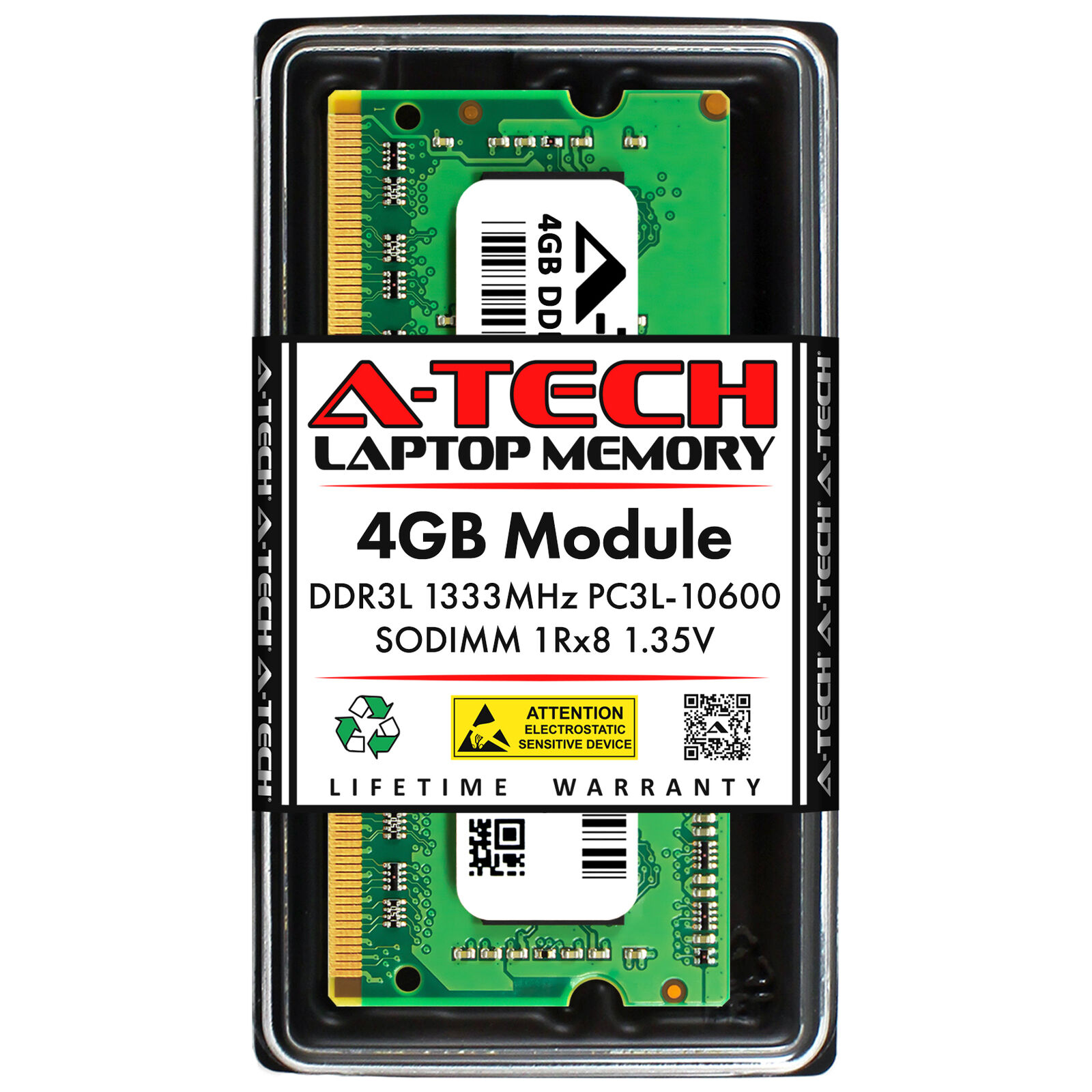4GB DDR3-1333 SODIMM Micron MT8KTF51264HZ-1G4E1 Equivalent Laptop Memory RAM