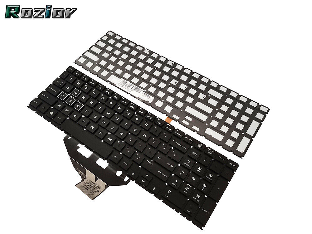 HP OMEN 15-dh1053nr 15-dh1087nr 15-dh1019nr Keyboard with Colorful RGB Backlit