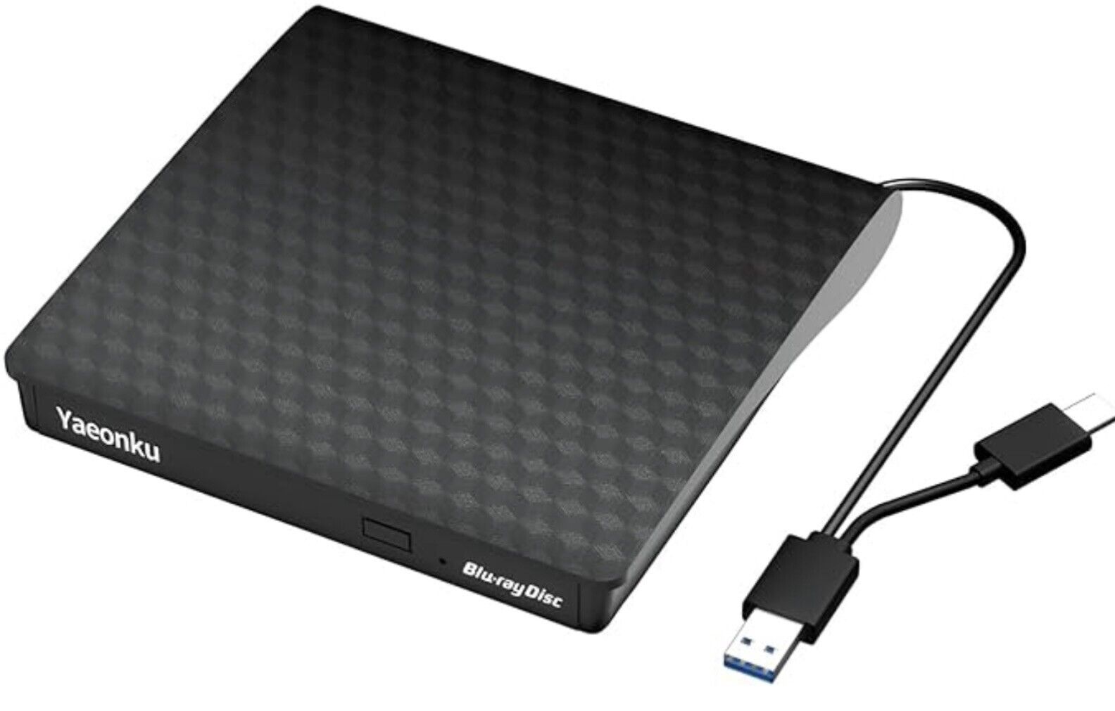  Yaeonku External Bluray Drive, USB 3.0 and Type-C Blu Ray DVD Burner