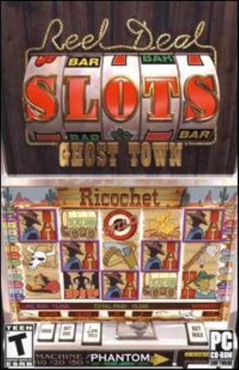 Reel Deal Slots: Ghost Town PC CD wild west western themed slot machine game